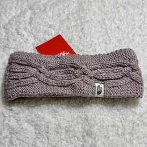 The North Face Knit Headband in Taupe